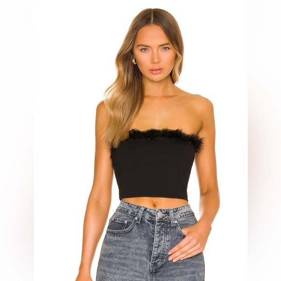 superdown Tops - Olivia Strapless Top